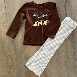 Boys Appliqué Fall Set